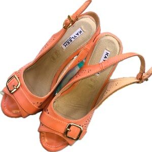 Platform wedge sandals Kayleen by Los Angeles